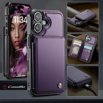 iPhone 17 Caseme C22-etui RFID-kortpung - lilla