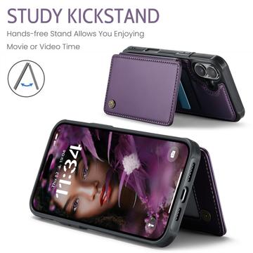 iPhone 17 Caseme C22-etui RFID-kortpung - lilla