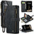 iPhone 17 Caseme C30 Multifunktionel Pung - Sort