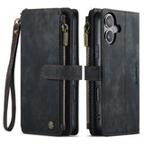 iPhone 17 Caseme C30 Multifunktionel Pung - Sort