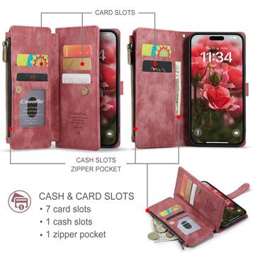 iPhone 17 Caseme C30 Multifunktionel Pung - Rød