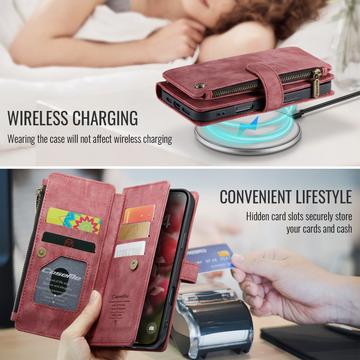 iPhone 17 Caseme C30 Multifunktionel Pung - Rød