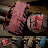 iPhone 17 Caseme C30 Multifunktionel Pung - Rød