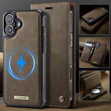 iPhone 17 Caseme C49 2-i-1 aftagelig pungetui - MagSafe-kompatibel, RFID - Kaffe