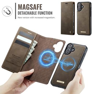 iPhone 17 Caseme C49 2-i-1 aftagelig pungetui - MagSafe-kompatibel, RFID - Kaffe