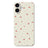 iPhone 17 TPU-cover med kirsebærmønster - Beige
