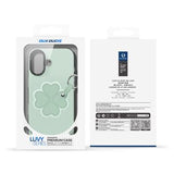 iPhone 17 Dux Ducis Luvy cover med fingerring/håndrem - Grøn / Kløver