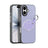 iPhone 17 Dux Ducis Luvy cover med fingerring/håndrem - Lilla / Skal