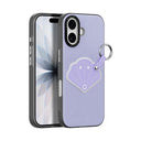 iPhone 17 Dux Ducis Luvy cover med fingerring/håndrem - Lilla / Skal