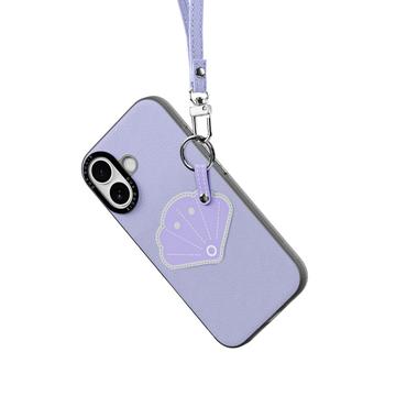 iPhone 17 Dux Ducis Luvy cover med fingerring/håndrem - Lilla / Skal