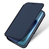 iPhone 17 Dux Ducis Skin Pro Flip Cover - Blå