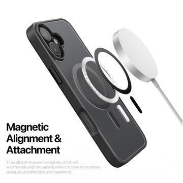 iPhone 17 Dux Ducis Yind Hybrid Cover - MagSafe-kompatibel - Sort