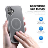 iPhone 17 Dux Ducis Yind Hybrid Cover - MagSafe-kompatibel - Grå