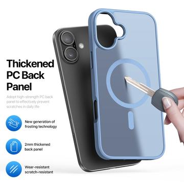 iPhone 17 Dux Ducis Yind Hybrid Cover - MagSafe-kompatibel - Lyseblå