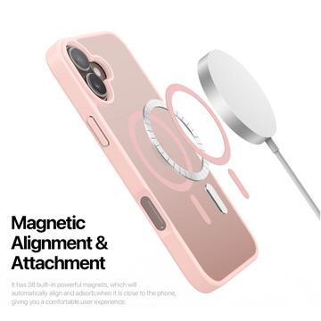 iPhone 17 Dux Ducis Yind Hybrid Cover - MagSafe-kompatibel - Lysepink