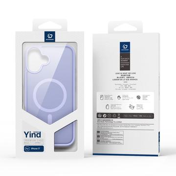 iPhone 17 Dux Ducis Yind Hybrid Cover - MagSafe-kompatibel - Lyselilla