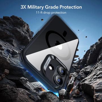 iPhone 17 ESR HaloLock MagSafe Classic Hybridsæt - Gennemsigtig sort