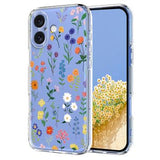 iPhone 17 TPU-cover med blomstermønster - tusindfryd