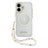 iPhone 17 Guess IML Glitter Script Rem Cover - MagSafe-kompatibelt - Gennemsigtigt