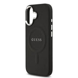 iPhone 17 Guess Saffiano Hybrid Cover - MagSafe Kompatibel - Sort