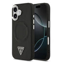 iPhone 17 Guess Triangle Logo Cover - MagSafe-kompatibel - Sort
