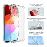 iPhone 17 Imak Faldsikkert TPU Cover - Gennemsigtig