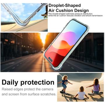 iPhone 17 Imak Faldsikkert TPU Cover - Gennemsigtig