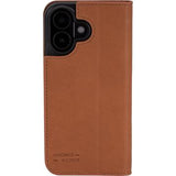 iPhone 17 JT Berlin BookCase Tegel Flip Lædercover - Cognac