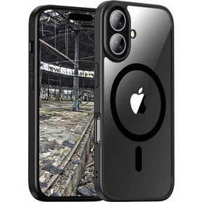 iPhone 17 JT Berlin Pankow Hybrid MagSafe Cover - sort / klar