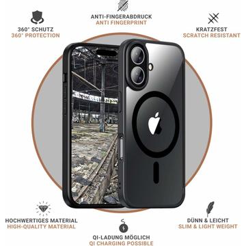 iPhone 17 JT Berlin Pankow Hybrid MagSafe Cover - sort / klar