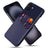 iPhone 17 KSQ Cover med Kortholder - Blå
