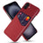 iPhone 17 KSQ Cover med Kortholder - Rød