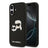 iPhone 17 Karl Lagerfeld Double Heads MagSafe cover i flydende silikone - sort