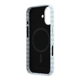 iPhone 17 Karl Lagerfeld Houndtand Harpiksplade Cover - MagSafe-kompatibelt - Blå