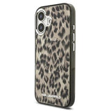 iPhone 17 Karl Lagerfeld IML Leopard Cover - MagSafe-kompatibel - Brun
