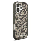 iPhone 17 Karl Lagerfeld IML Leopard Cover - MagSafe-kompatibel - Brun