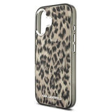 iPhone 17 Karl Lagerfeld IML Leopard Cover - MagSafe-kompatibel - Brun