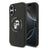 iPhone 17 Karl Lagerfeld Karl and Choupette MagSafe Cover i flydende silikone - Sort