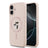 iPhone 17 Karl Lagerfeld Karl and Choupette MagSafe Cover i flydende silikone - Pink