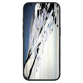 iPhone 17 Skærm Reparation - LCD/Touchskærm - Sort - Original Kvalitet