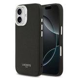 iPhone 17 Lacoste Champs Élysées Cover - MagSafe-kompatibel - Sort