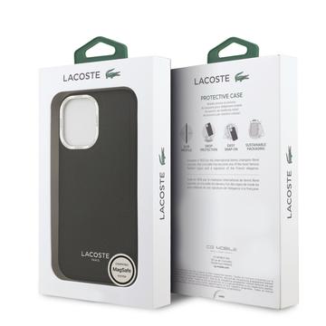 iPhone 17 Lacoste Champs Élysées Cover - MagSafe-kompatibel - Sort