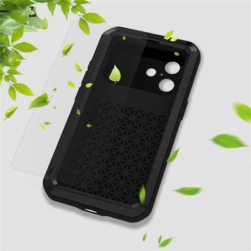 iPhone 17 Love Mei Powerful Hybrid Cover - Sort