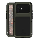 iPhone 17 Love Mei Powerful Hybrid Cover - Grøn