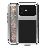 iPhone 17 Love Mei Powerful Hybrid Cover - Sølv