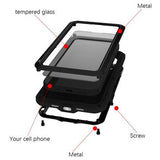 iPhone 17 Love Mei Powerful Hybrid Cover - Sølv