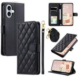 iPhone 17 Luksus Vatteret Pung - Sort