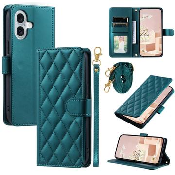 iPhone 17 Luksus Vatteret Pung - Grøn
