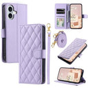 iPhone 17 Luksus Vatteret Pung - Lilla
