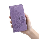 iPhone 17 Mandala Series Etui med Pung - Lilla
